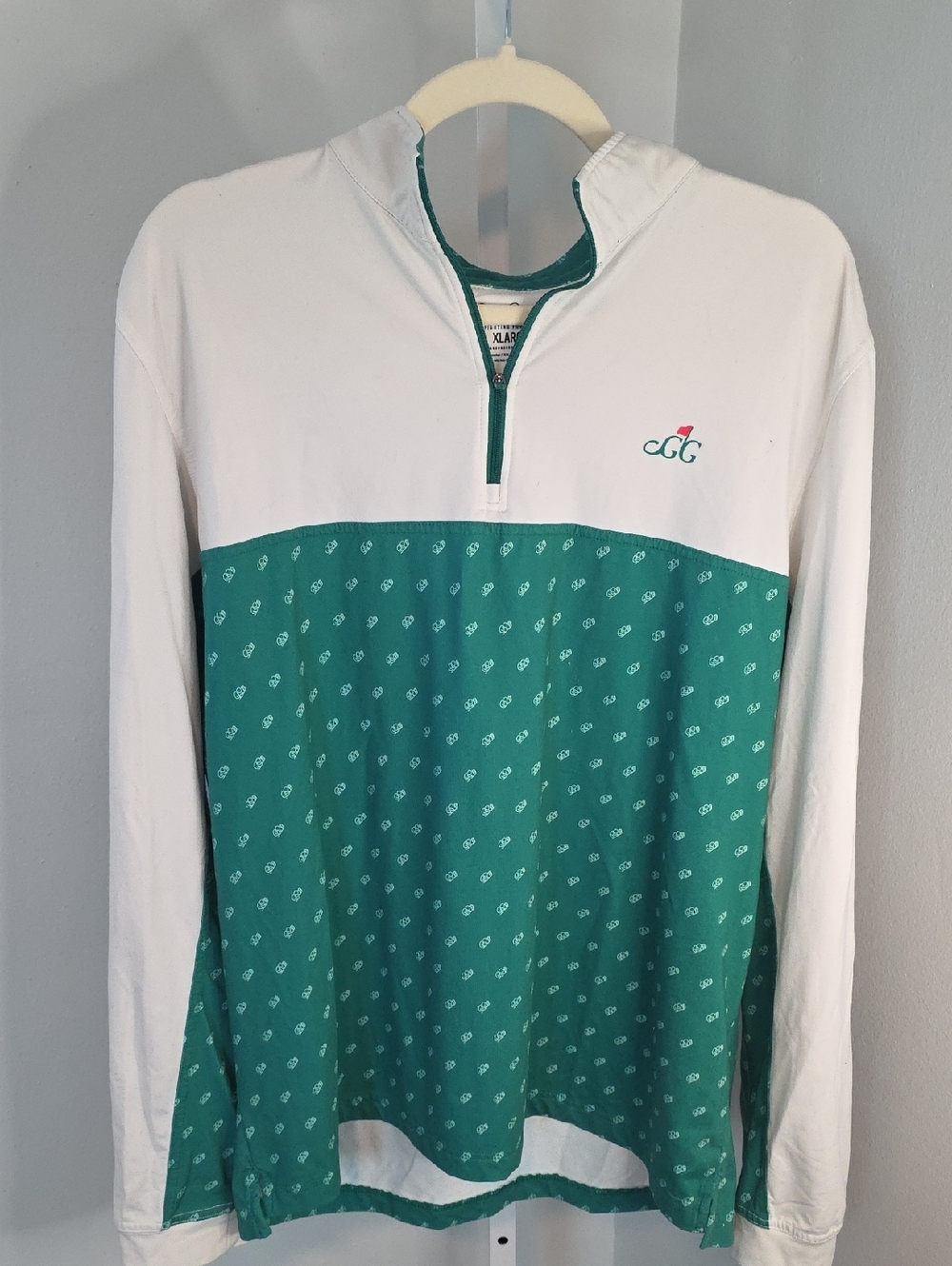 Good Good Golf Fighting For Par Half-Zip Pullover / XL